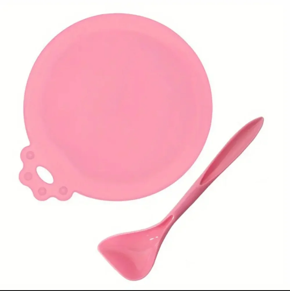 8 pc Silicone Pet Food Can Covers With Food Spoons, Reusable And Washable